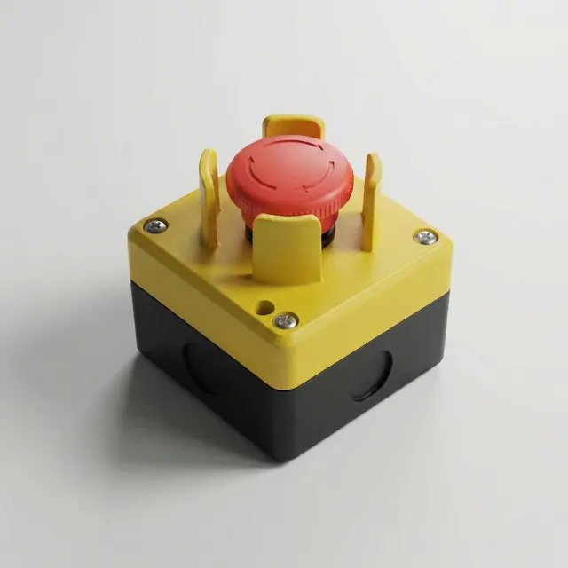 Robust construction of a KINRED lift maintenance box in industrial use