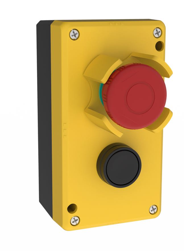 Maintenance Box KEB-A2A002 – 2 Openings, 76 × 76 × 56 mm