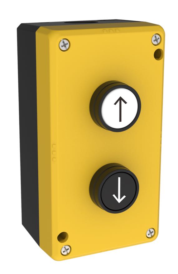 Maintenance Box KEB-A2A003 – 2 Openings, 76 × 76 × 56 mm