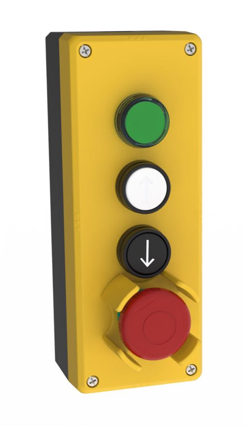 Maintenance Box KEB-A4A001 – 4 Openings, 76 × 76 × 56 mm
