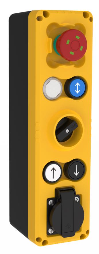 Maintenance Box KEB-B7B003/EU – 7 Openings, 162 × 76 × 56 mm