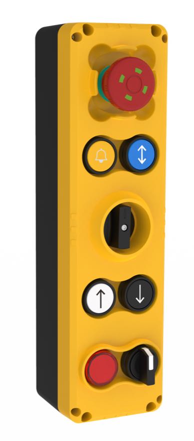 Maintenance Box KEB-B8C001/EU – 8 Openings, 162 × 76 × 56 mm