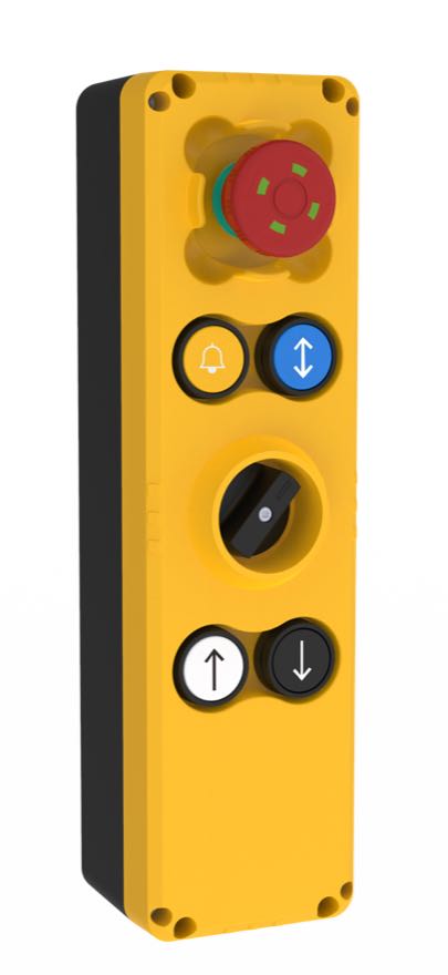 Maintenance Box KEB-BS6A001 – 6 Openings, 162 × 76 × 56 mm