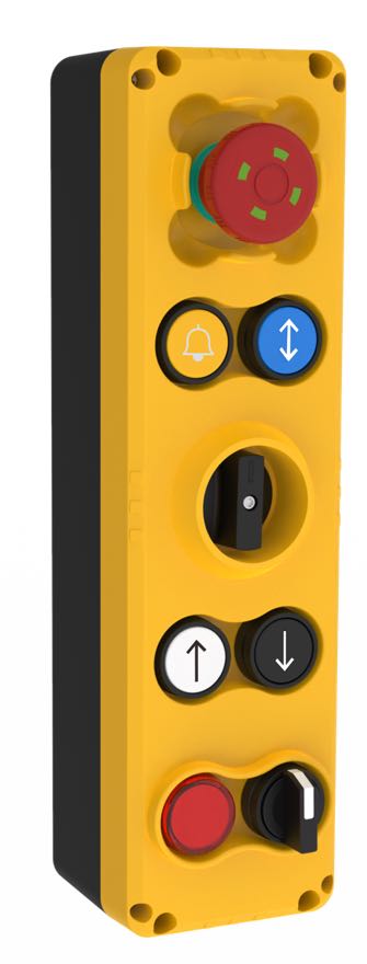 Maintenance Box KEB-BS8C001 – 8 Openings, 162 × 76 × 56 mm