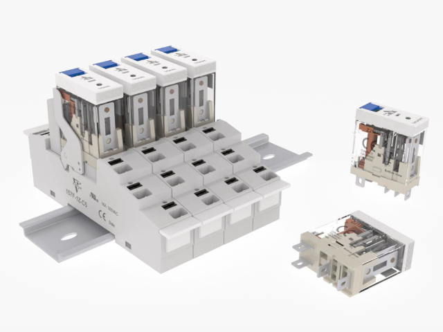 KINRED ZJ157F high-performance plug-in relay for motor loads