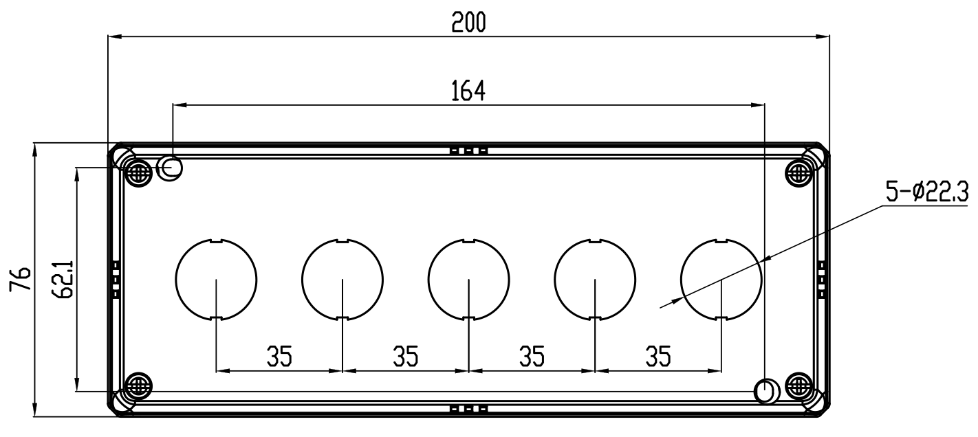 KEB-A5A — Front view