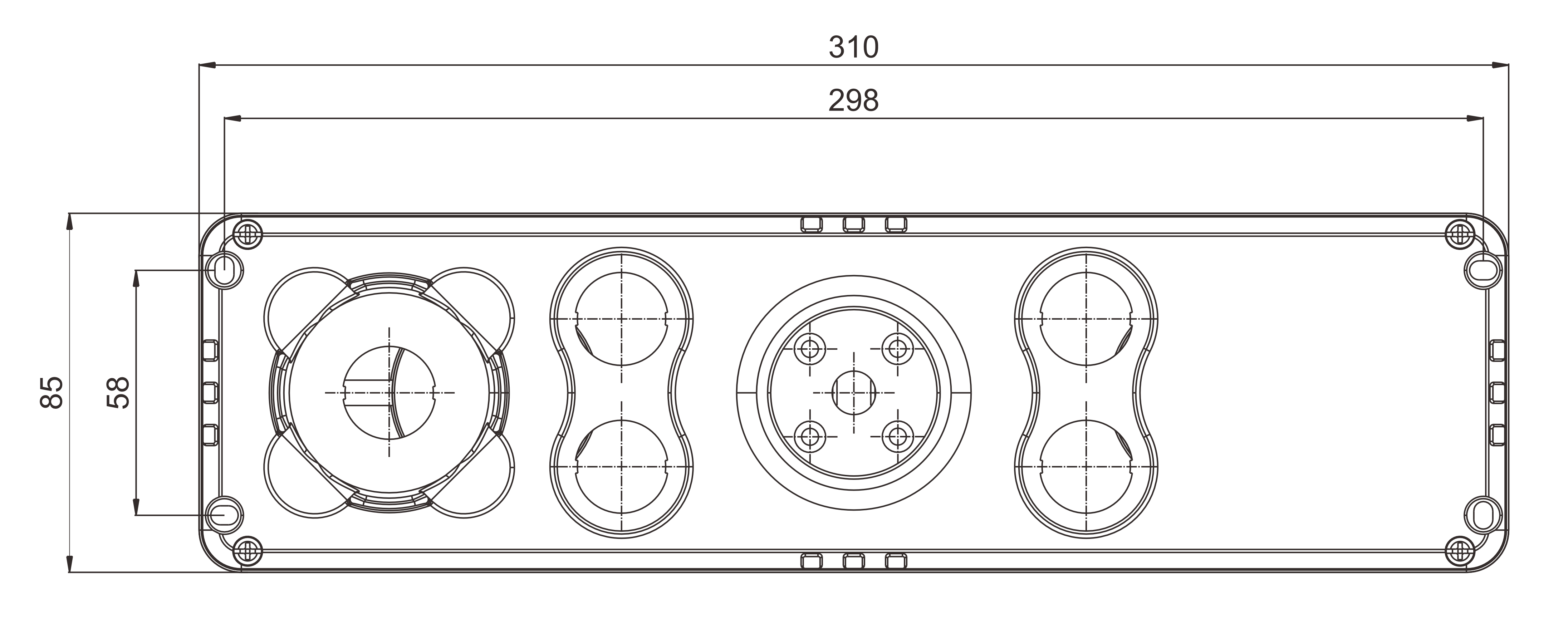 KEB-B6A — Front view