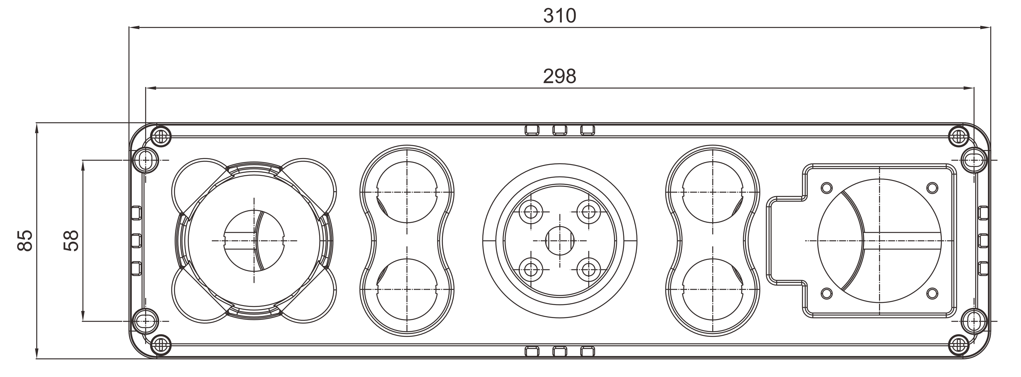 KEB-B7B — Front view