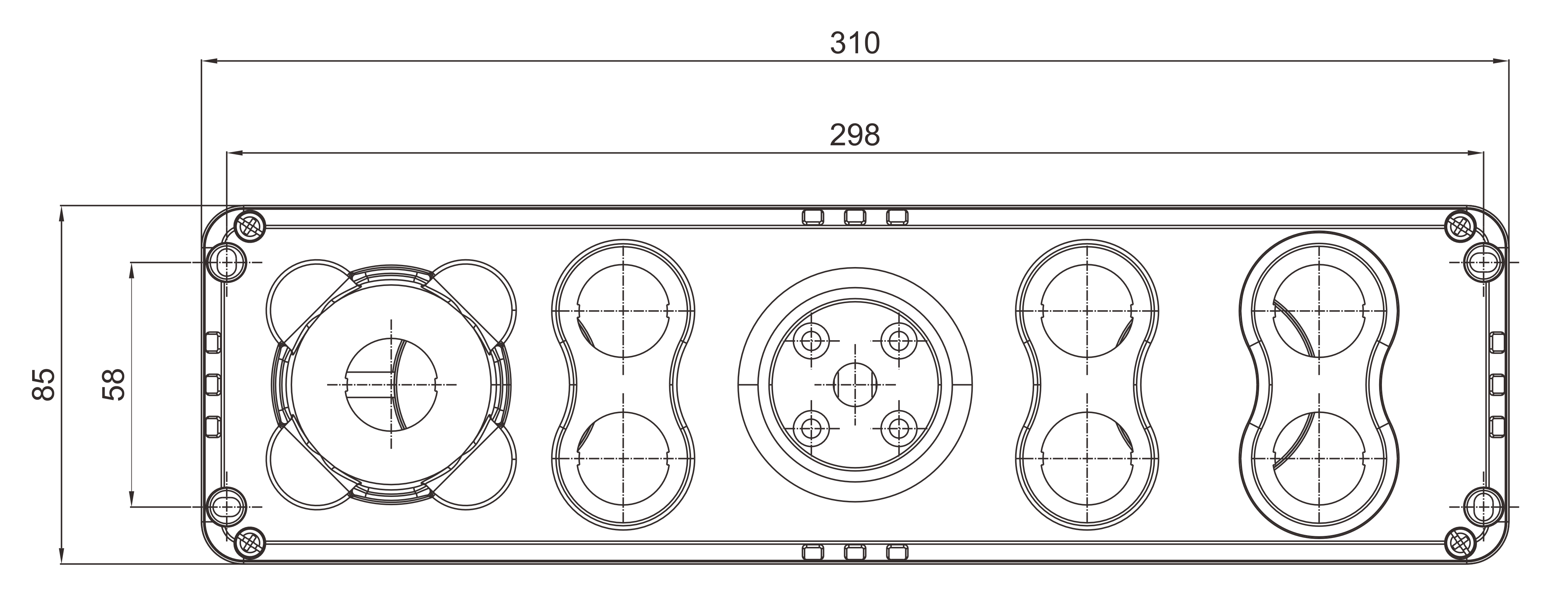 KEB-B8C — Front view