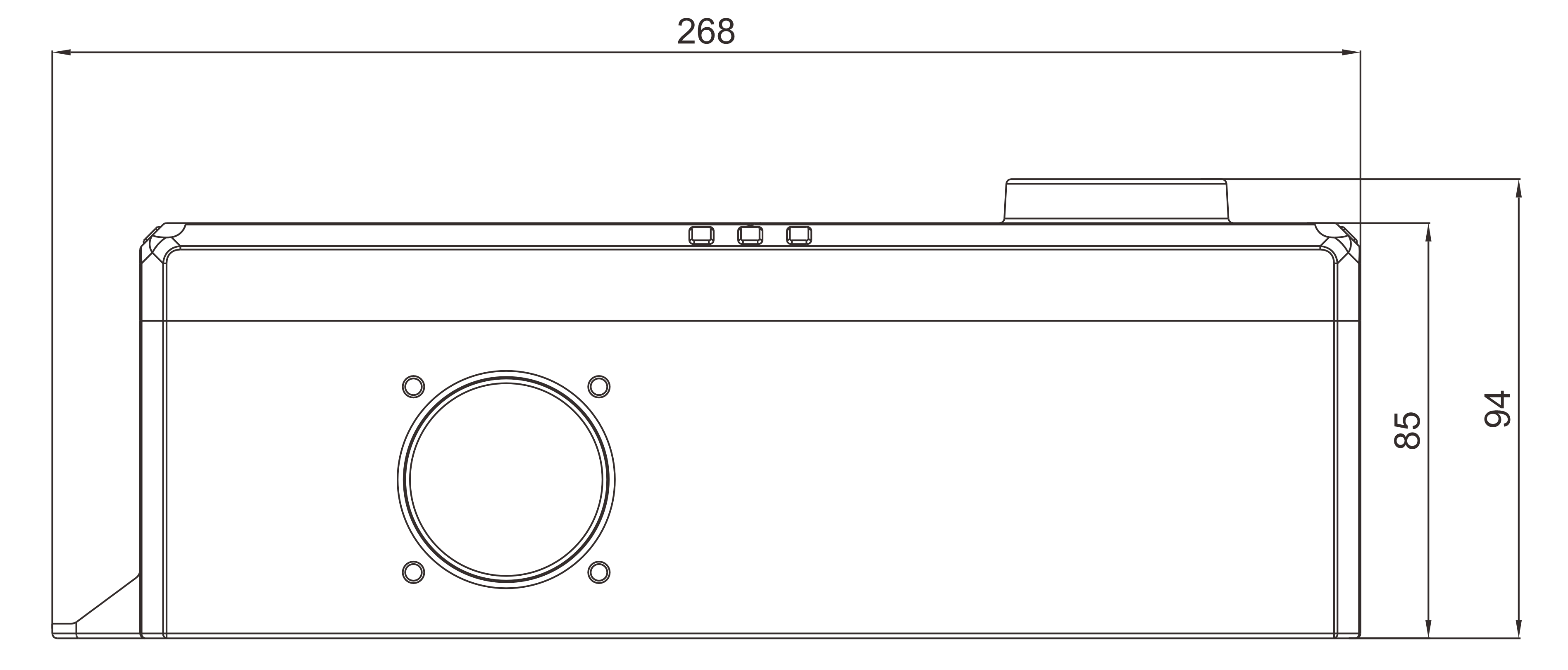 KEB-C4A — Side view