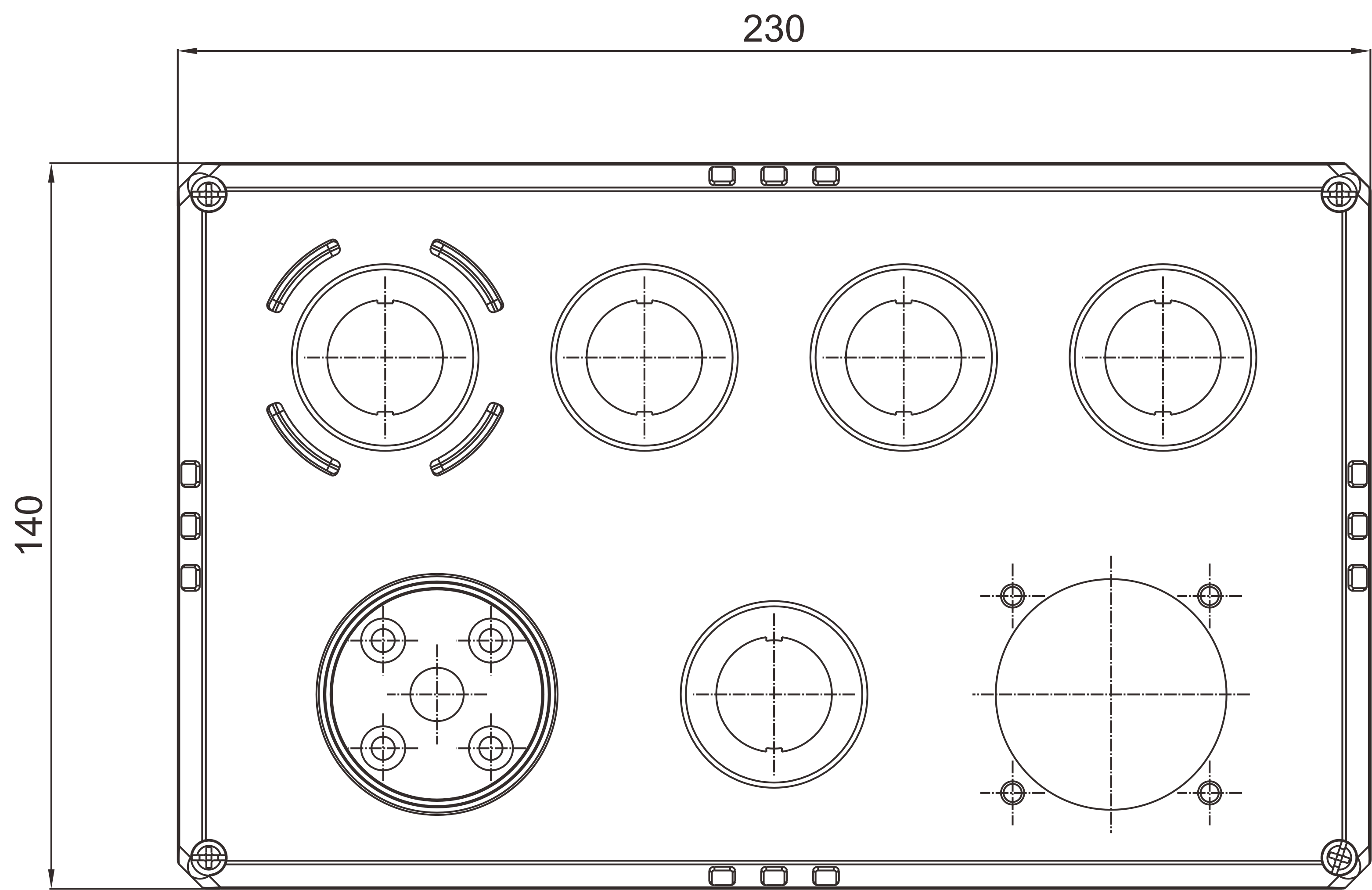KEB-F7A — Front view
