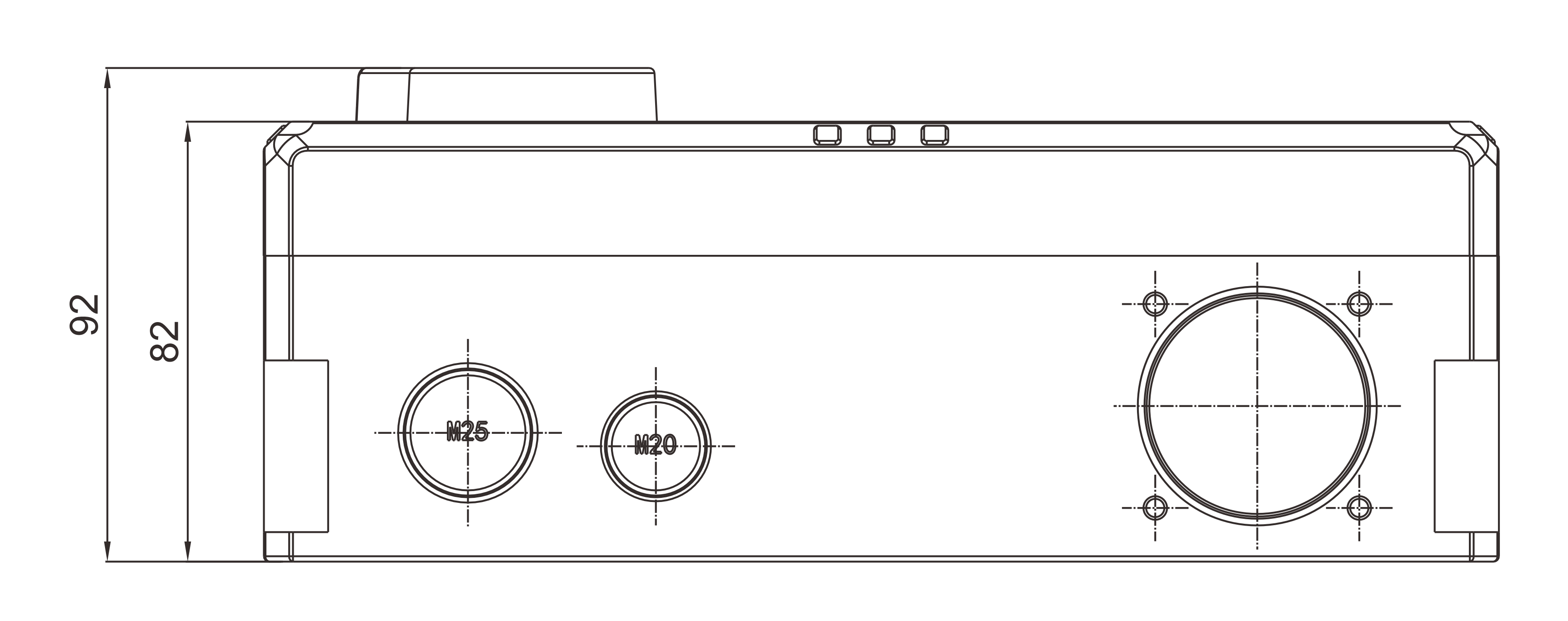 KEB-F7A — Side view
