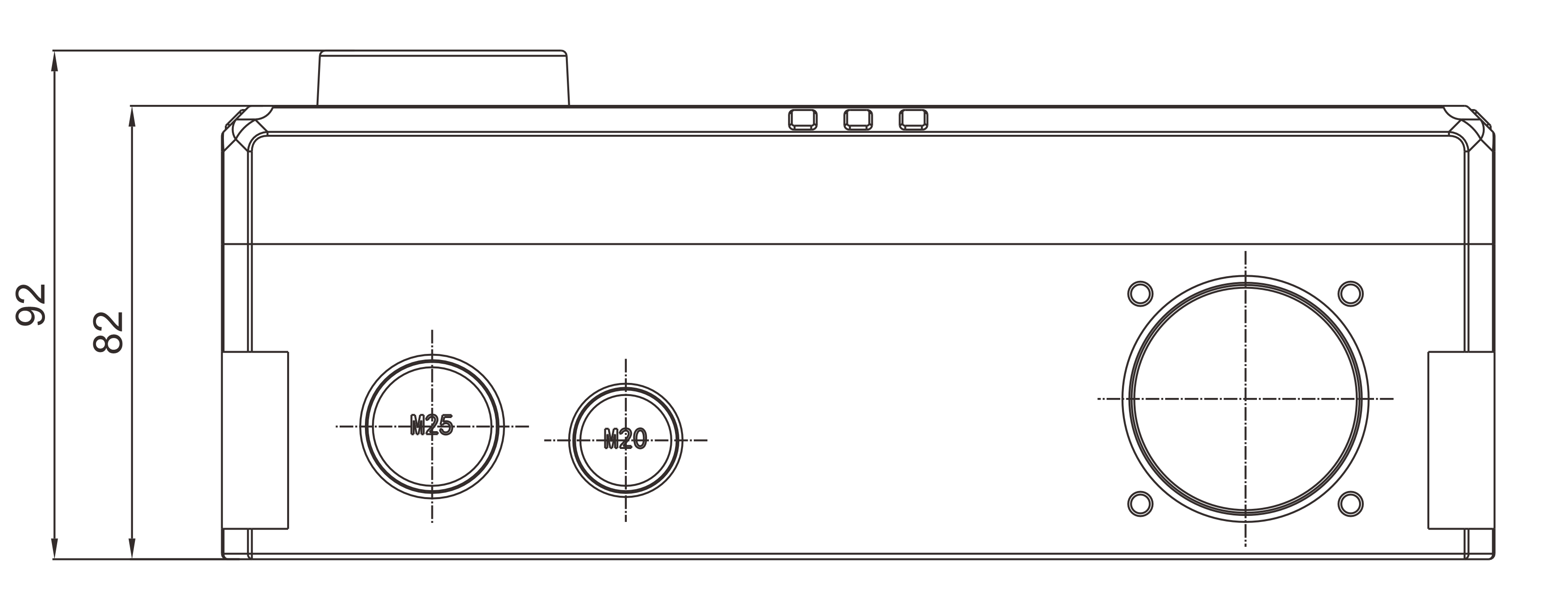 KEB-F7B — Side view