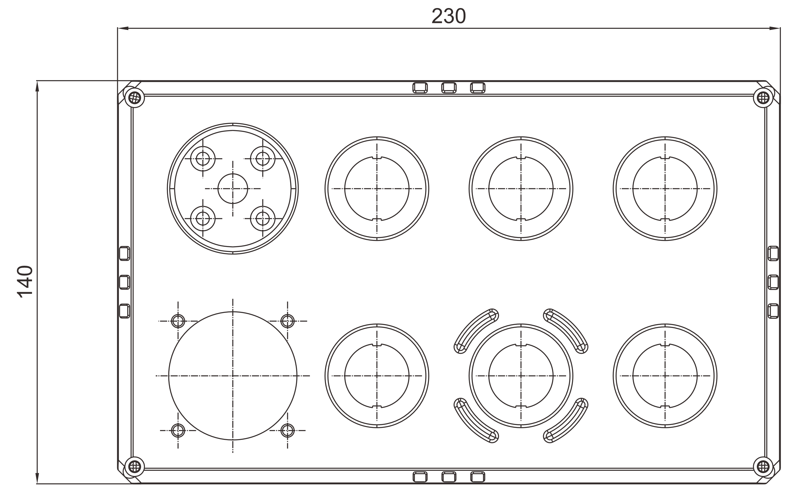 KEB-F8A — Front view