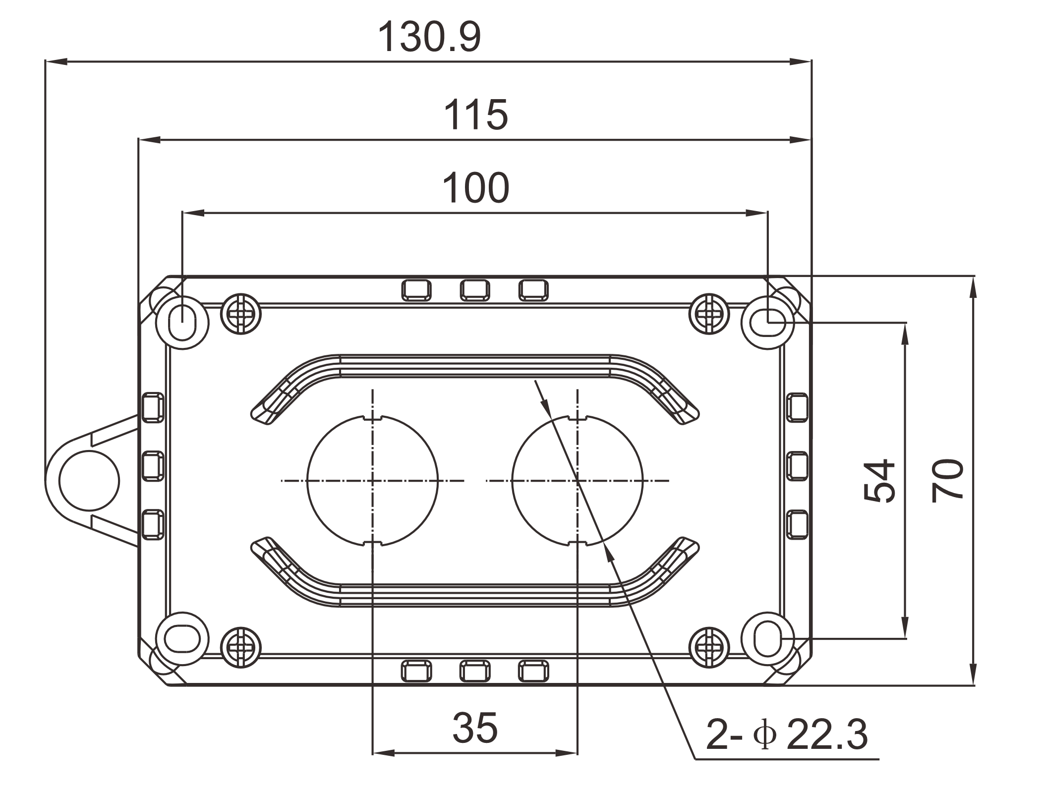 KEB-S2A — Front view