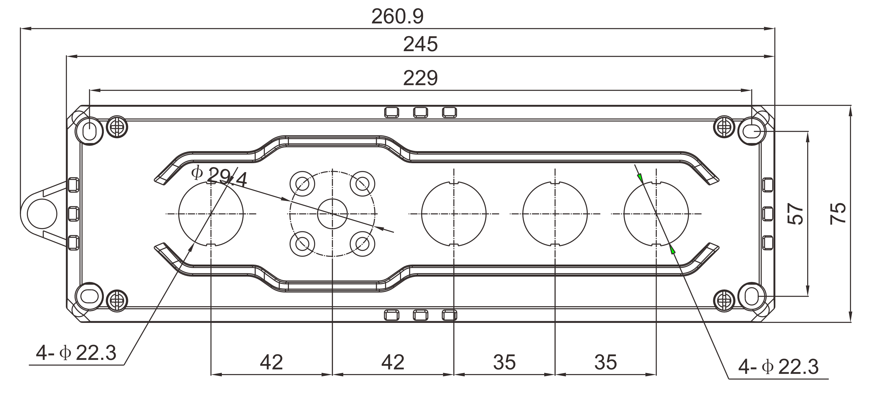 KEB-S5B — Front view