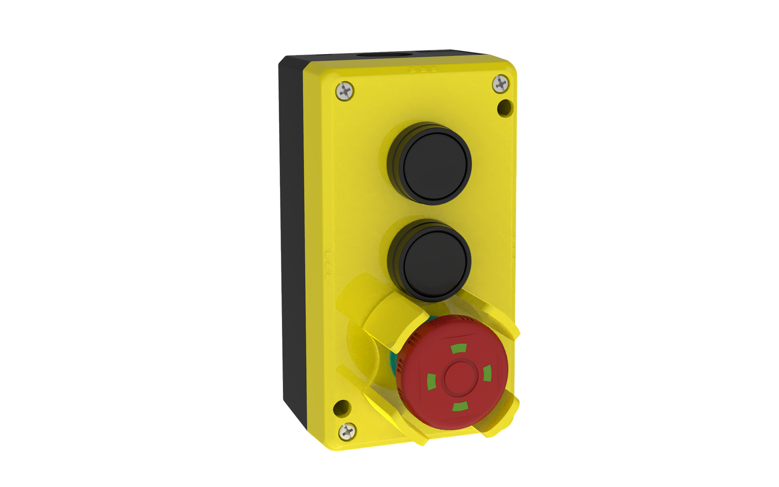 Maintenance Box KEB-A3A005 – 3 openings, 140 × 76 × 59,6 mm