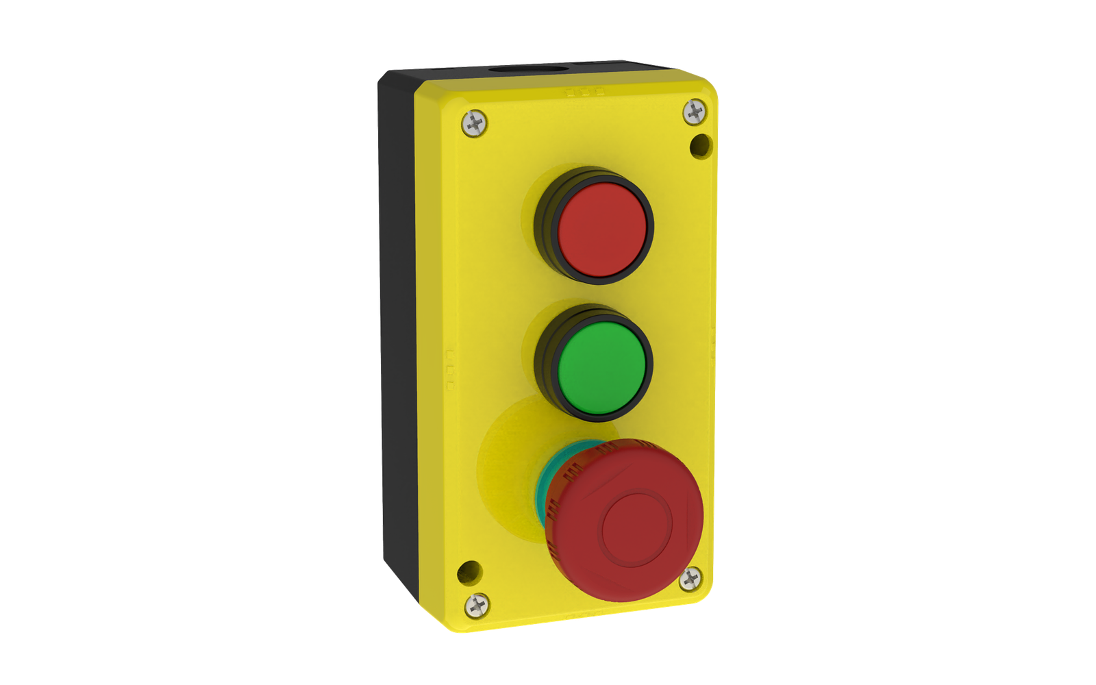 Maintenance Box KEB-A3A006 – 3 openings, 140 × 76 × 59,6 mm