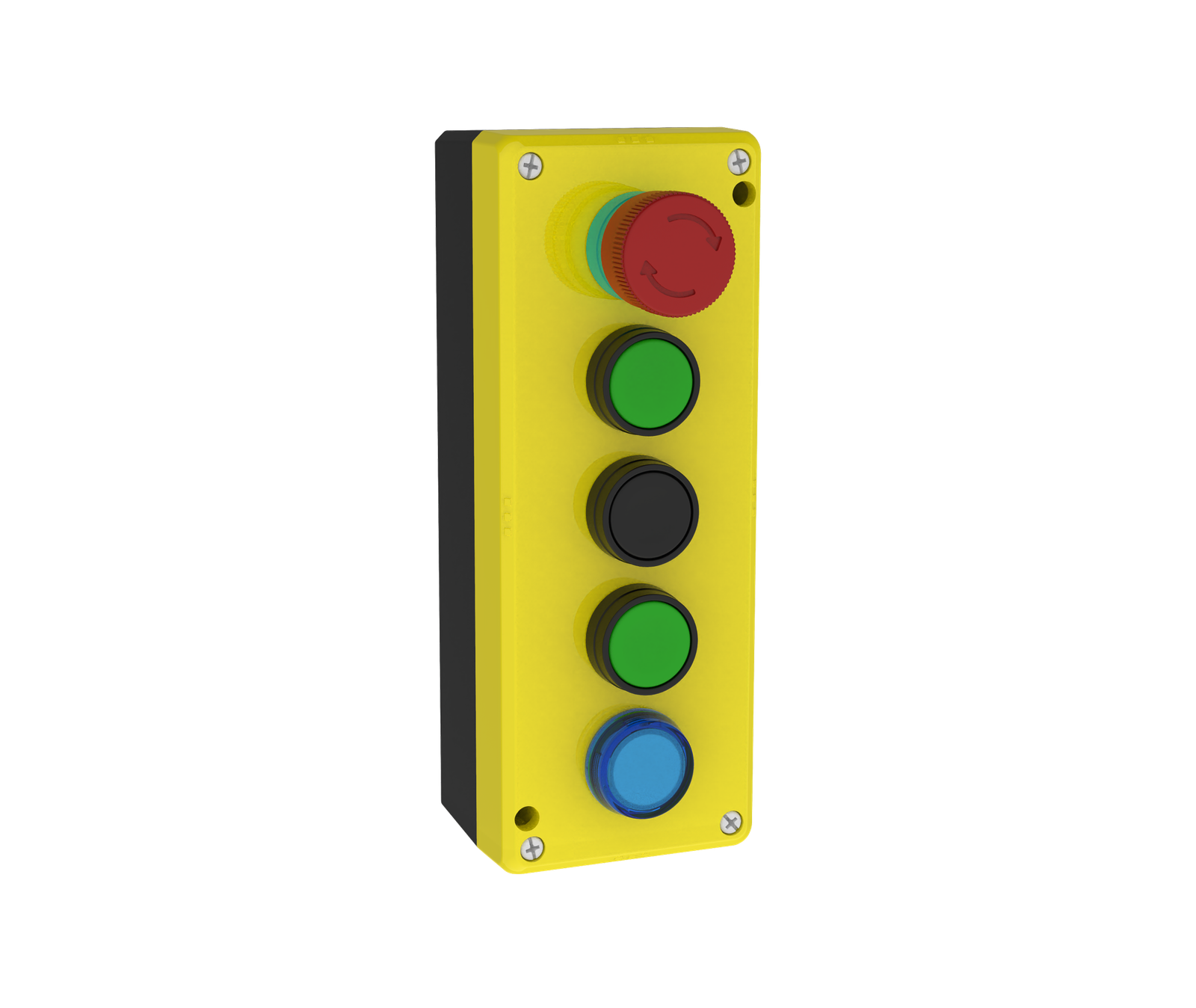 Maintenance Box KEB-A5A003 – 5 openings, 200 × 76 × 59,6 mm